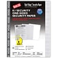 Blanks USA Kan't Kopy 8.5" x 11" Security Paper, 60 lbs., Gray, 250 Sheets/Pack (KK12A1VGYNB)