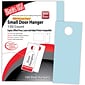 Blanks/USA® 3.67" x 8 1/2" 67 lbs. Digital Bristol Cover Door Hanger, Blue, 50/Pack