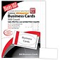 Blanks/USA® 3 1/2 x 2 80 lbs. Micro-Perforated Smooth Business Card, White, 500/Pack