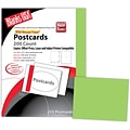 Blanks/USA® Timberline Digital Postcard, 5 1/2 x 4 1/4, Green Apple, 50/Pack