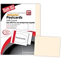 Blanks/USA® Index Digital Postcard, 5 1/2 x 4 1/4, Ivory, 50/Pack