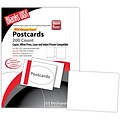 Blanks/USA® Index Digital Postcard,  5 1/2 x 4 1/4, White, 50/Pack