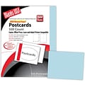 Blanks/USA® Bristol Digital Postcard,  5 1/2 x 4 1/4, Blue, 125/Pack