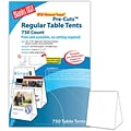 Blanks/USA® 3.67 x 3 1/8 x 5 3/8 80 lbs. Digital Table Tent, White, 750/Pack