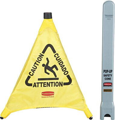 Rubbermaid® Pop-Up Safety Cone, 20(L) x 21(W)