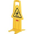 Rubbermaid® Stable Safety Sign, 26(L) x 13(W)