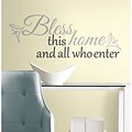 RoomMates® Bless This Home Peel and Stick Wall Decal