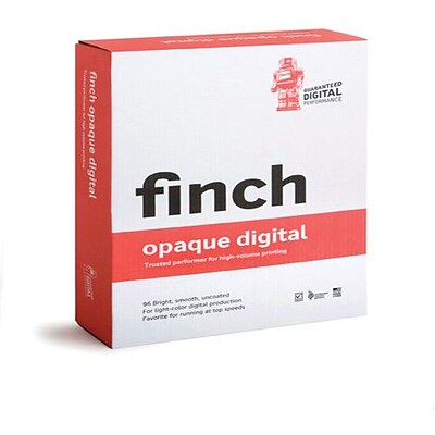 Finch® Opaque 11 X 17 24 lbs. Digital Smooth Multipurpose Paper, Bright White, 2500/Case