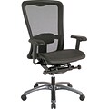 Office Star Pro-Line II™ ProGrid® High Back Managers Chair, Black/Titanium Finish