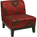 Office Star Ave Six® Fabric Glen Chair, Groovy Red