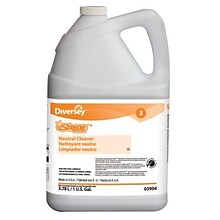 Diversey Stride Citrus Neutral Floor Cleaner, 1 Gallon, 4/Carton (903904)