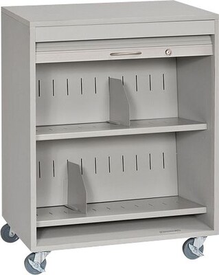 Buddy Products Tambour Locking Medical Cart