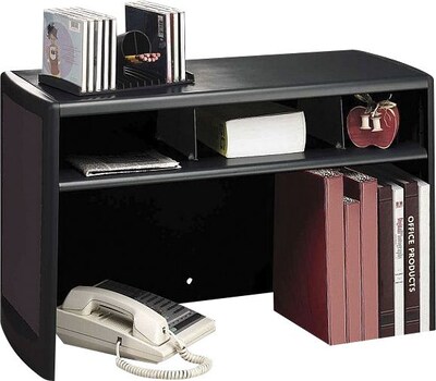 Buddy Products® 30" Steel Sorter Space Saver Desktop Organizer, 4 Compartments, Black