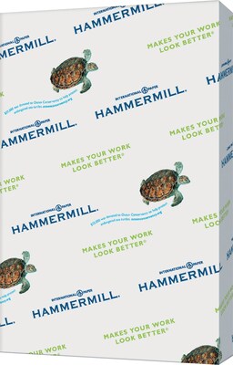 Hammermill® Fore® MP Recycled Colored Paper, 20 lbs., 11 x 17, Salmon, 500 Sheets/Ream (102103)