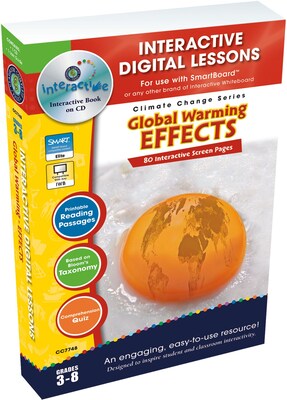 Interactive Whiteboard Resources, Global Warming Effects
