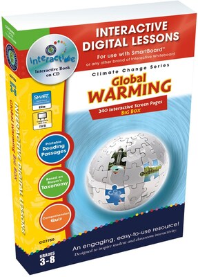 Interactive Whiteboard Resources, Global Warming Big Box (CCP7750)
