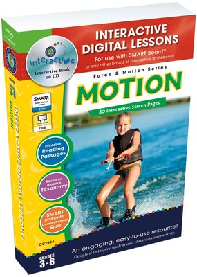 Interactive Whiteboard Resources, Motion (CCP7554)