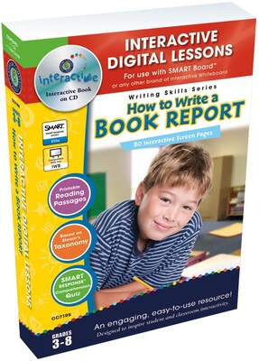 Interactive Whiteboard Resources, How to Write a Book Report