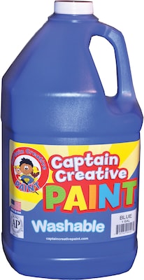 Captain Creative Washable Paint™, Blue, Gallon