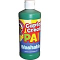 Captain Creative Washable Paint™, Green, 16 oz.