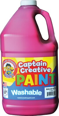 Captain Creative Washable Paint™, Magenta, Gallon