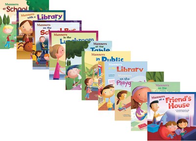 Way to Be! Manners Book Set, Set of 10