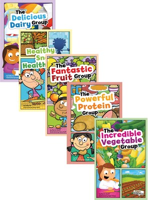MyPlate and Healthy Eating Book Set, Set of 6
