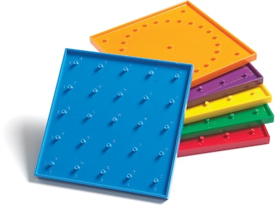 Learning Advantage 6 Double-Sided Geoboards (CTU7748)