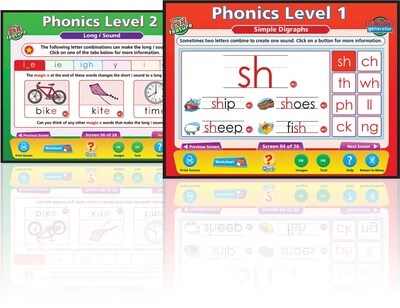 Phonics, Interactive Whiteboards