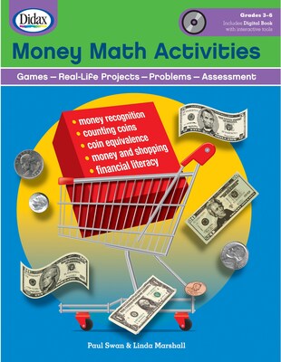 Money Math Activities, Grades 3-6