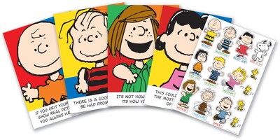 Characters & Motivational Phrases, 14 die-cut characters