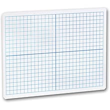 Flipside XY Axis/Plain, Double-Sided Dry-Erase Whiteboard, 9 x 12 (FLP11200)