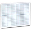 Flipside XY Axis/Plain, Double-Sided Dry-Erase Whiteboard, 9 x 12 (FLP11200)
