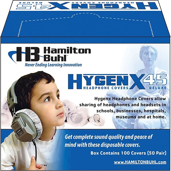 On-Ear Covers for Headsets, 3-3/4, 50 pair