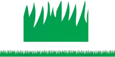 Hygloss® Pre School - 8th Grades Classroom Border, Green Grass, 2/Bd