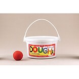 Dazzlin Dough, Red, 3 lb. tub