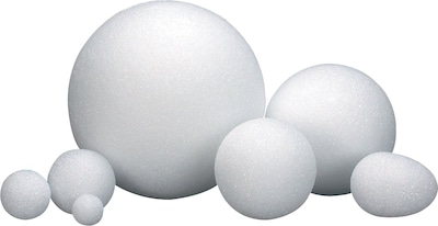 Hygloss Balls and Eggs, 1 1/2", 12/Pack, 2/Bd
