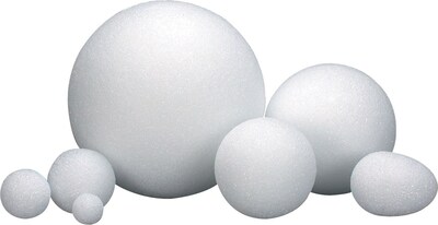 Hygloss Balls and Eggs, 1 1/2, 12/Pack, 2/Bd