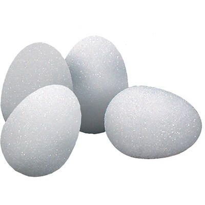 Hygloss 2 Eggs, Pack of 12, White | Quill