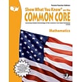 Show What You Know® on the Common Core Parent/Teacher Edition, Math, Gr 7