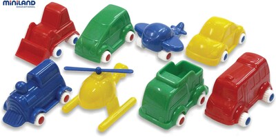 Minimobil Set, 8 Pcs