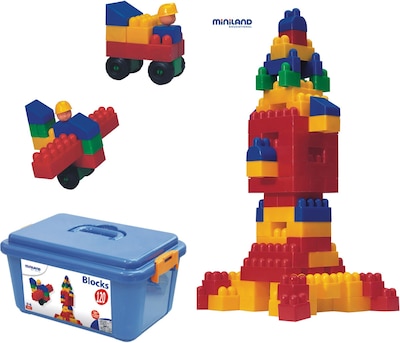 Miniland Educational Blocks, 120 Piece Set