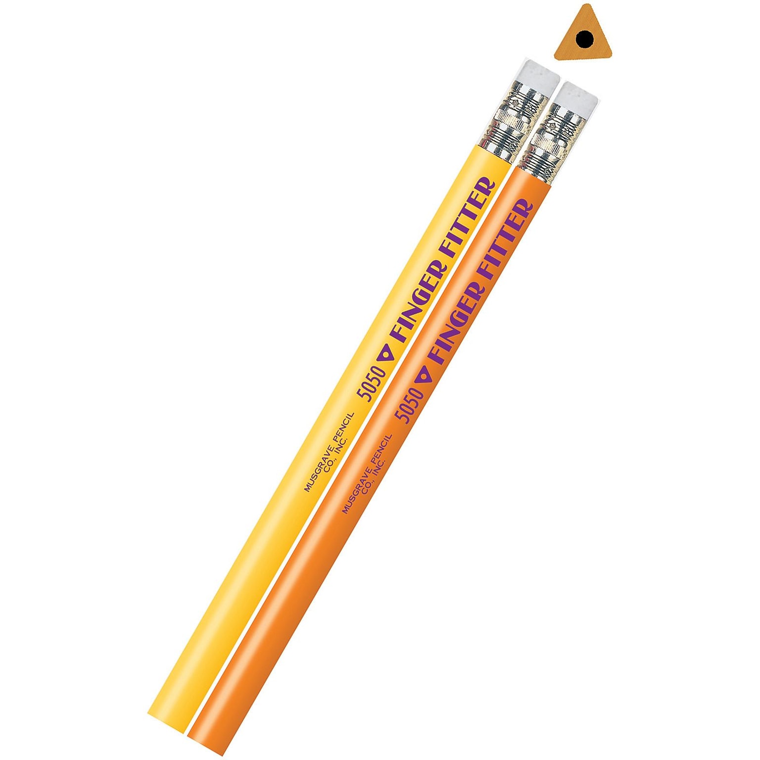 Musgrave Pencil Company Finger Fitter Jumbo Triangular Pencil, 12/DZ, 3 DZ/BD