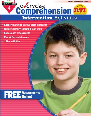 Everyday Comprehension, Grade 4, 1 book with CD-ROM