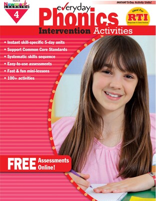 Everyday Intervention Activities for Phonics, Grade 4