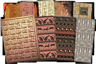 Roylco Ancient Paper, 8-1/2 x 11, 32 sheets