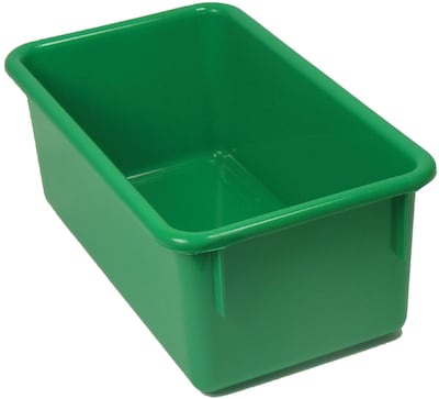Romanoff Products Stowaway® No Lid Container, Green, 4 EA/BD
