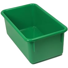 Romanoff Products Stowaway® No Lid Container, Green, 4 EA/BD