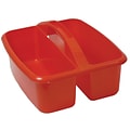 Romanoff Large Plastic Utility Caddy 12.75H x 11.25W, Red (ROM26002)