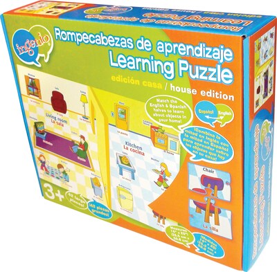 At Home Bilingual Learning Puzzle
